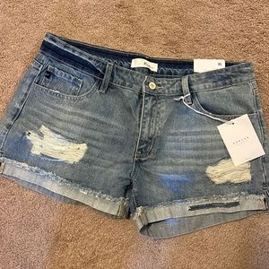Brand new KanKan denim shorts